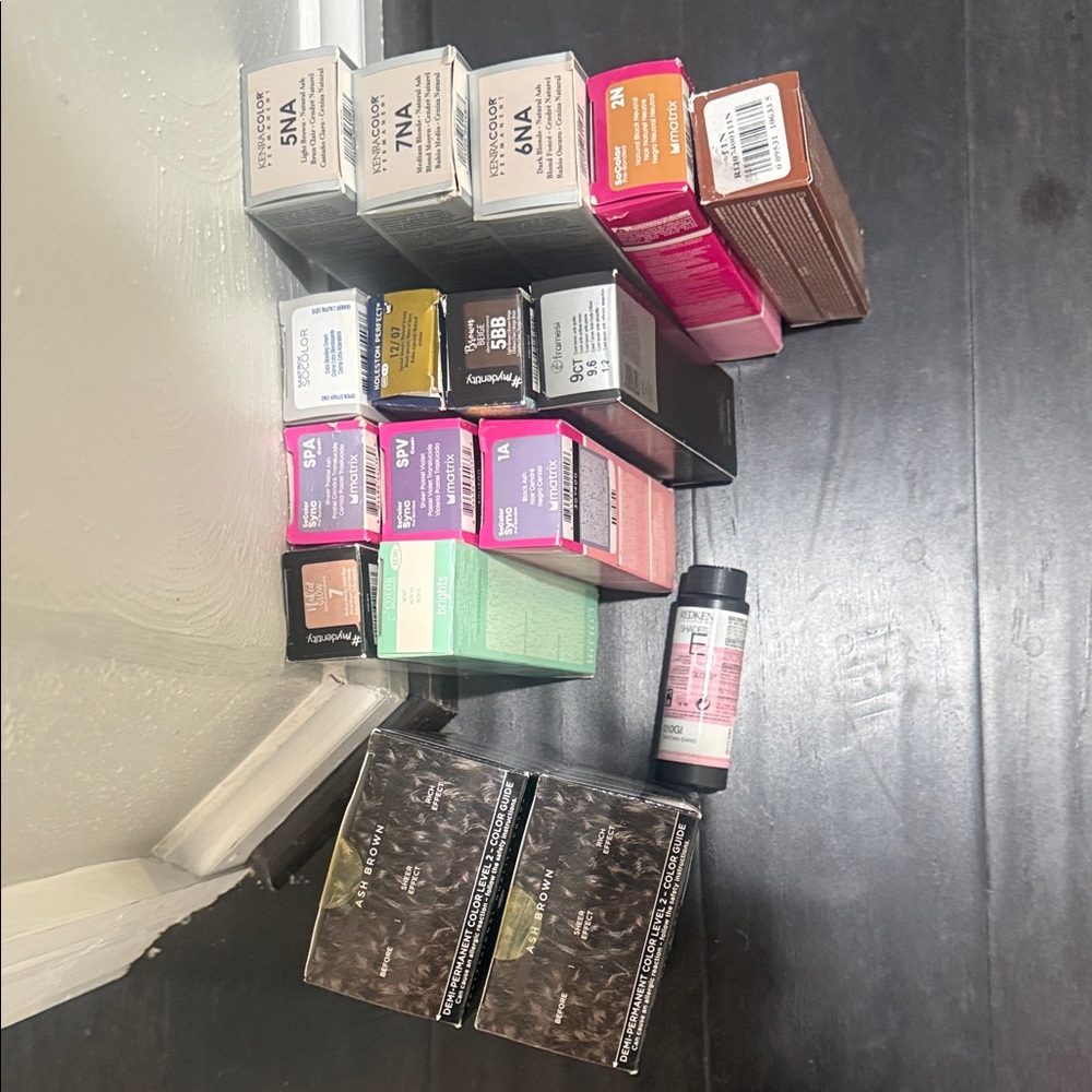Professional hair color choose one or more redkan